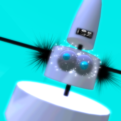 MayaParis's profile picture. Digital artist. Interactive 3D Art in virtual worlds. Bluestocking Gallery and Uppity Art Toys