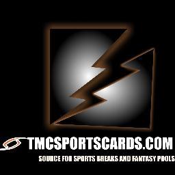 tmcsportscards's profile picture. TMC SPORTS CARDS IS YOUR SOURCE FOR SPORTS BREAKS AND FANTASY POOLS.