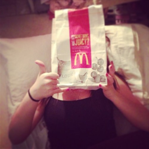 You can find me & my best friend at your local McDonalds racking up Big Mac after Big Mac. #fatgirlprobz #Munchies