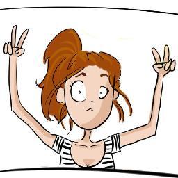 Prof d'allemand (élu job le + sexy de la décennie), illustratrice à mes heures perdues, supportrice du RCL dans le malheur ou la gloire, buveuse de bières