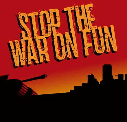 Fight the ABC's war on San Francisco's all-ages music venues! (Art credit: Ork Posters)