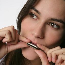 I like music and harmonica
