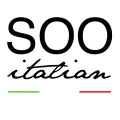 Being SOOITALIAN it's not just about being born and bred in Italy but is about a lifestyle, a way to live... enjoy our store/blog on http://t.co/nbrOKNeo0y