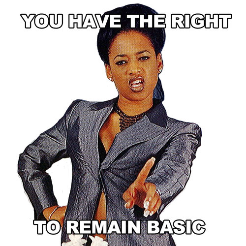 BasicBoitch's profile picture. Bitch you have the right to remain basic! #stupidhoe