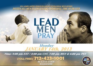 It is the charge of the FG Men's Division to develop ongoing programs and international networks to develop lead men of God as servant leaders.