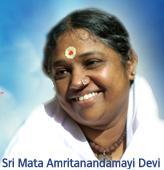 Embrace Mata Amritanandamayi Devi or Amma, one of the true living saints of today, she has offered love and compassion by hugging millions for self-less service