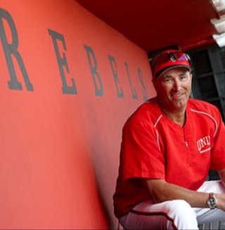 Head Coach of the UNLV Rebels baseball program in Las Vegas, Nevada.