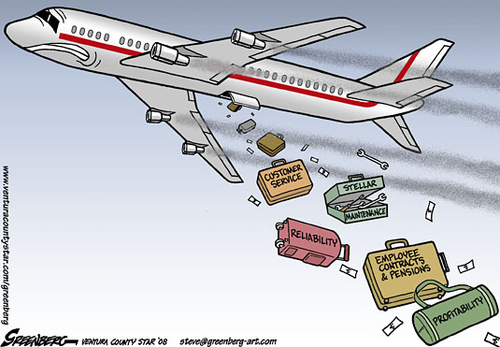 To give you the thoughts of a Airline employee