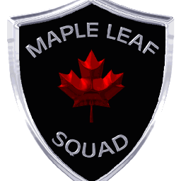 A Canadian Paintball Squad representing the Red Leaf!