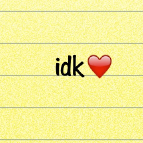 Idk this is just some of the things I think. Follow me.