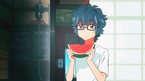 Kaito Kirishima from Ano Natsu de Matteru | An avid videographer