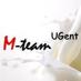 M-team UGent (@mteamugent) Twitter profile photo M-team UGent (@mteamugent) Twitter profile photo