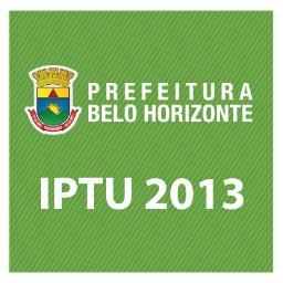 Twitter oficial da PBH para informar e tirar dúvidas sobre o IPTU 2013.  Pague até 21 de janeiro e receba desconto de 7%. Uma cidade melhor é a gente que faz!