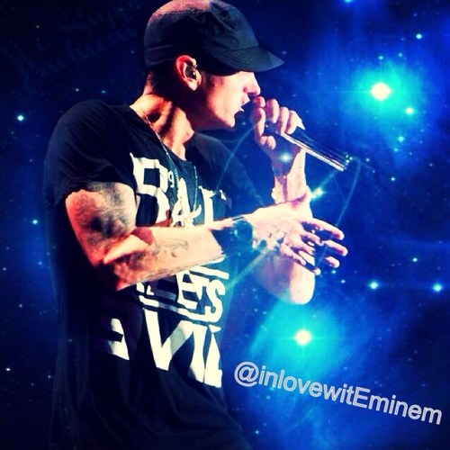 Love his songs, his lyrics, his humor, he's hot. Thats few reasons of why im in love wit. @Eminem live 07|29|11 & 08|16|14 #teamshady • personal account @3ugeni