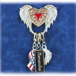 Custom Pins and Engravable Charms to Remember Those Who We Have Lost!