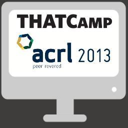 THATCamp ACRL will be held in conjunction with ACRL 2013 Conference. Registration is open!