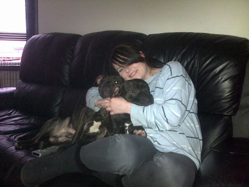 Am just me love my family and manny got 2 dogs kilo and thai who are my world