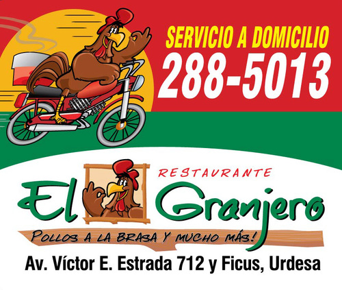 EL MEJOR POLLO DE GUAYAQUIL LO ENCUENTRAS EN EL GRANJERO.  COMIDA PERUANA Y LO MEJOR DE NUESTRA COMIDA TÍPICA ECUATORIANA.