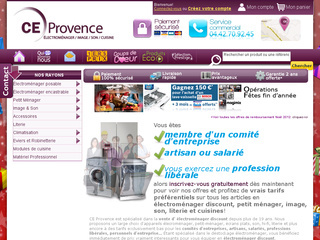 CE Provence,électroménager,image,son et plus encore à des tarifs exclusifs pour les comités d'entreprises, artisans, salariés, professions libérales,...