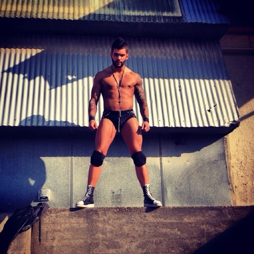 Impact Wrestling gutcheck winner, going to make an Impact soon. Taken by my werewolf @ThatWerewolfJG. Bi.