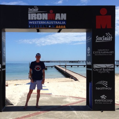 Cyclist. Triathlete. Former basketballer.
