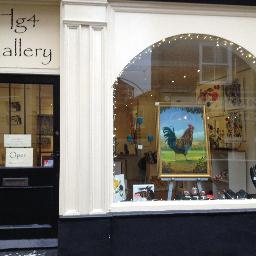 Beautiful gallery in the market town of Ripon, Many local artists.