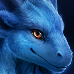 Flamedramon's profile picture. Blue! Married to @AcidaPluvia