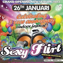 26 Januari Club Bantam in Hoogkarspel 3 Year Anniversary Van Sexy Flirt!!!!