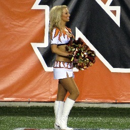 sign language interpreter, interpreter educator, bikini competitor, ben-gals cheerleader alumni, muscledawg girl