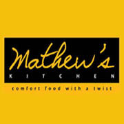 Mathew’s Kitchen is designed to make dining at our neighborhood restaurant comfortable and delicious. Comfort Food with a Twist.