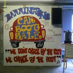 BarringtonsBoot's profile picture. EVERY SUNDAY (9.00 am to 2 pm)
ADMISSION ADULTS €1.00
CHILDREN ACCOMPANIED FREE 
CARPARKING FREE 
SELLERS PITCHES €10.00