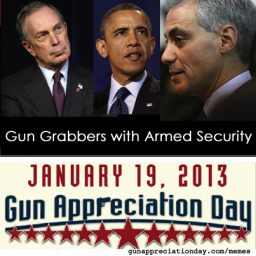 A new coalition of gun rights and conservative groups has proclaimed January 19, 2013, “Gun Appreciation Day” and begun urging Americans to show support.