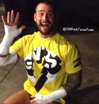 CMPunkTexasTeam's profile picture. Welcome to the WWE Champ's Texas Team Twitter! Dedicated to THE BEST IN THE WORLD, @CMPunk Made by: @MaslowRusher143