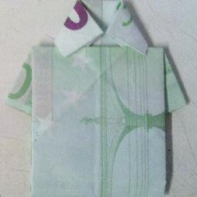 Geld Origamide On Twitter Kleid Aus Einem Geldschein