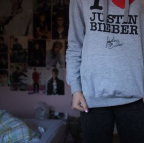 Dressed Bieber merch...except my skater shoes those are green