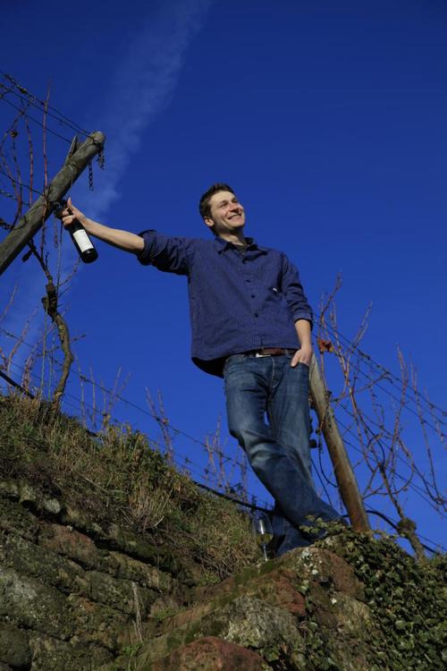 Dipl.Ing. Weinbau Kellermeister und kreative Ideen im Weingut Pflüger.