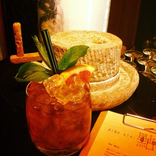 Canton Lounge Bar is situated in the East with cocktails, food and an interior inspired by Hong Kong's varied influences - old and new and European and Chinese