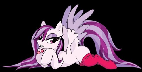 A lovely mama-type pony who takes care of everypony. Owns The Winged Diner!