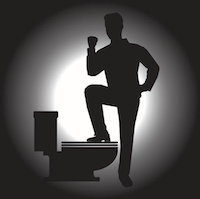 Author of Shy Gurdie, Little Turdie, John Masters is a father in a large family and still faces potty training for at least two more little ones.