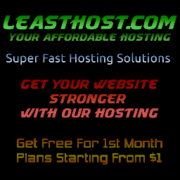 LeastHost's profile picture. Offshore Web Hosting From Netherlands. Torrent, Nulled Scripts, Warez Linking Allowed. OpenVZ, XenServers Available. Low Cost & Affordable Hosting For You.