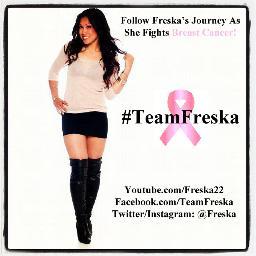 Follow Freska Griarte's journey as she fights breast cancer!
http://t.co/daWnDdMb
http://t.co/DPMRDd2R
Twitter/Instagram: @Freska

#TeamFreska