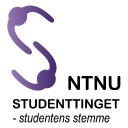 Studenttinget er det øverste påvirkningsorganet for studentene ved NTNU. Leder er @HagerupAste