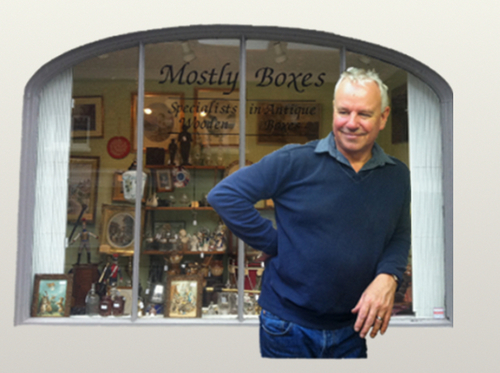 We specialise in antique boxes, including: snuff boxes, writing slopes and tea caddies. We also have other original collectibles.