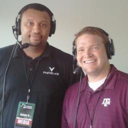 bearanddogradio's profile picture. Bear and Dog aka Jordan Meserole and Jason Cornelius are bringing you the best of The Brazos Valley's High School sports action or local sports talk.