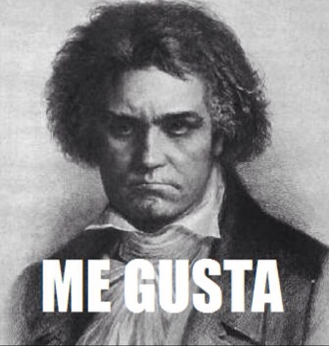 SOY LUDWIG VAN BEETHOVEN Y NO ME GUSTA LA GENTE. TAMBIÉN SOY EL MEJOR COMPOSITOR DE TODOS LOS TIEMPOS. BUENAS TARDES.