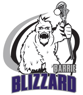 Official account of the Barrie Blizzard lacrosse club.  C-Lax (Canadian Lacrosse League)