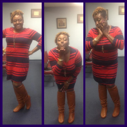 My happiness is contagious! Psalmist, daughter, sister, friend, and ratchet loved one! Mildly OPINIONATED...Often IMITATED...Never DUPLICATED.
