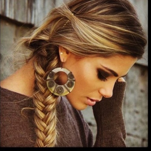 I'm blonde with a wild side.