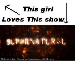I'm just a mom who likes tv, movies & music. And I'M ADDICTED TO SUPERNATURAL!!