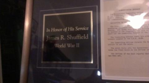 J.R.S. means James R. Shuffeild my grandfather/WWII hero